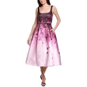 Marchesa Notte Womens  Cocktail Dress, Purple
